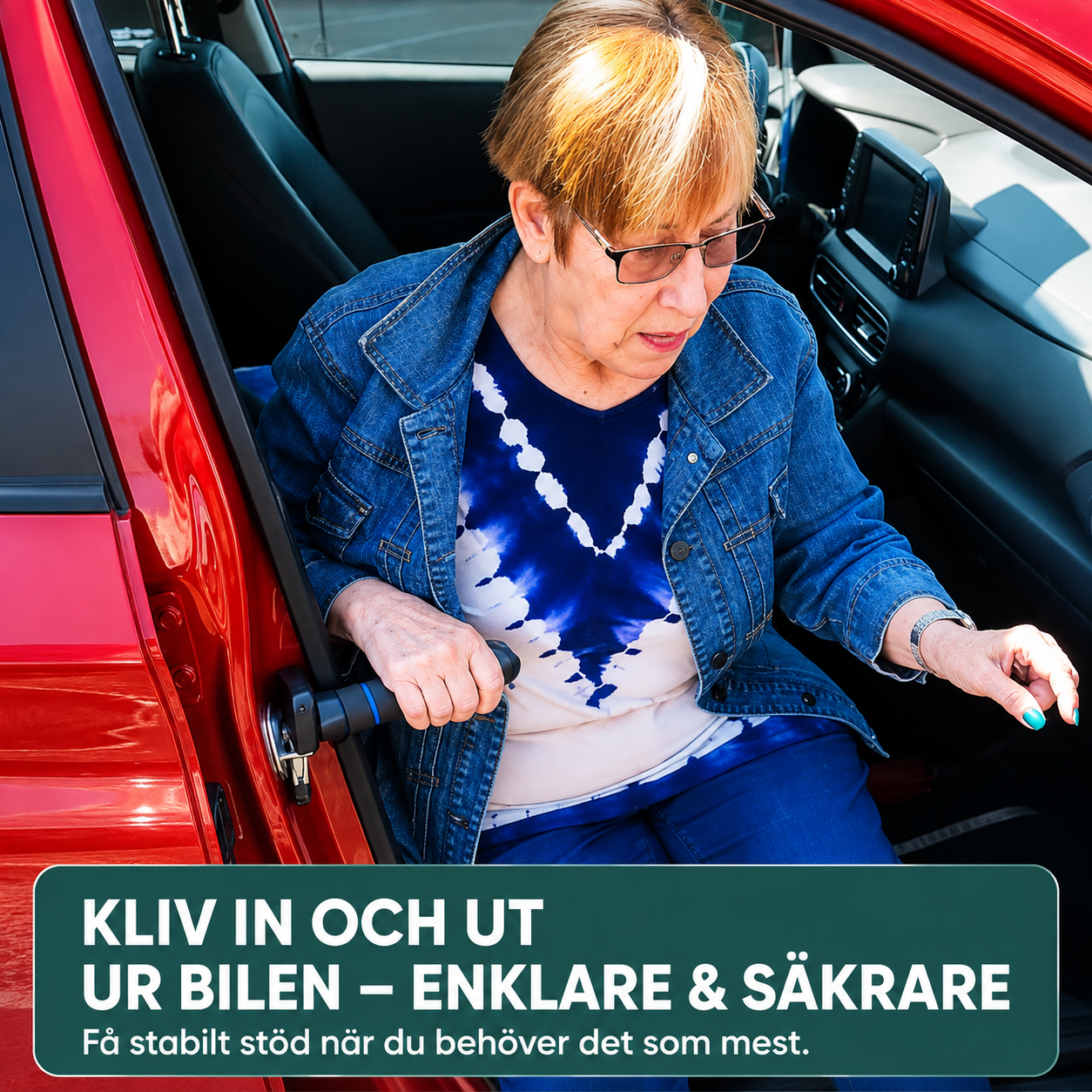 Stödhandtag för bilen
