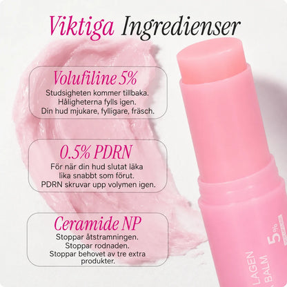 PDRN Collagen Balm Stick — Mot rynkor, linjer & slapp hud